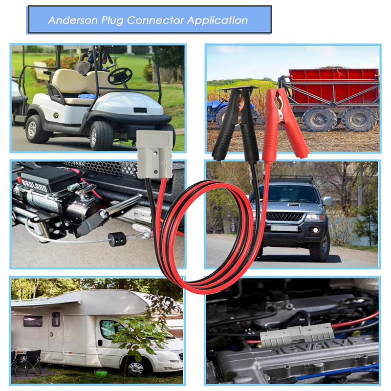 For Anderson Clip Charging Baterry Wiring Kits